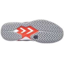K-Swiss Ultrashot Team Men's Tennis Shoe (Grey/Black/Orange) -Racquet Equipment Store 07395 052.05