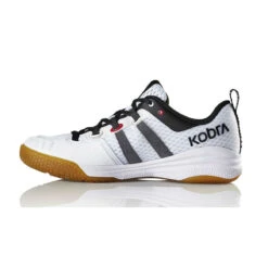 Salming Kobra Womens Indoor Court Shoe (White) 5 Salming Kobra Womens Indoor Court Shoe (White) -Racquet Equipment Store 1237072 0707SAL KOBRA MEN White addview5 2