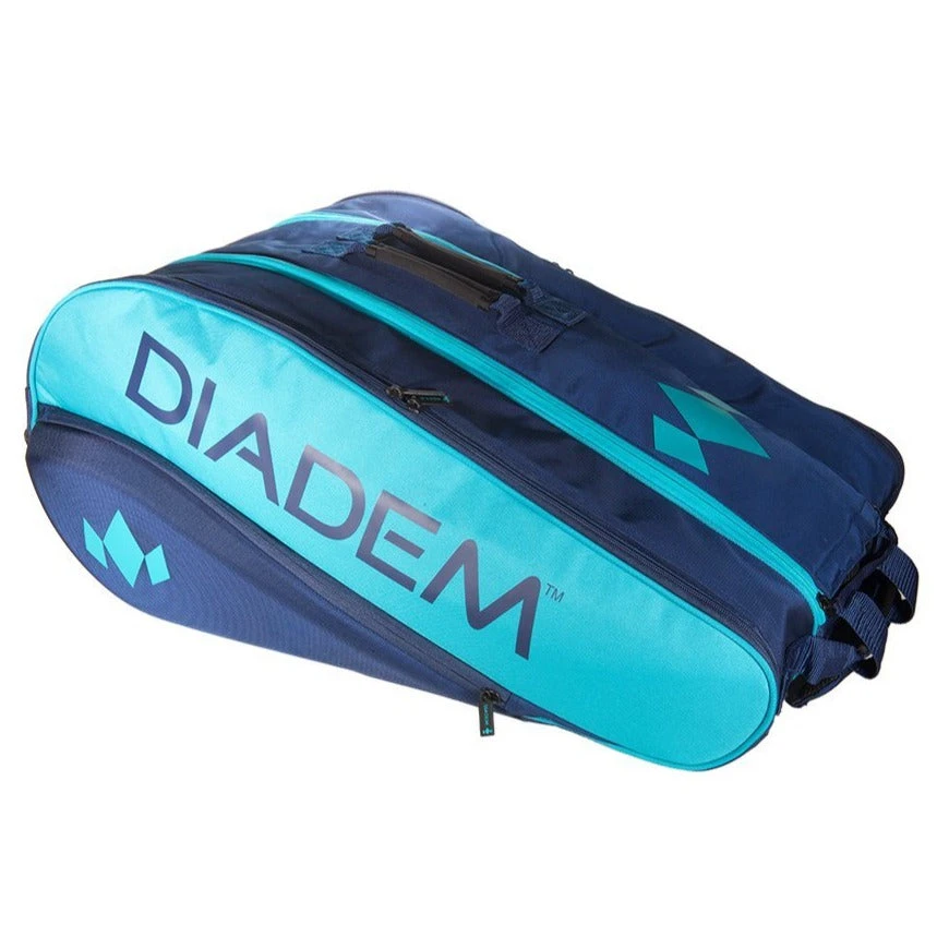 Diadem Elevate Tour 12 Pack Racquet Bag (Teal/Navy) Diadem Elevate Tour 12 Pack Racquet Bag (Teal/Navy) -Racquet Equipment Store 12 Pack Elevate Bag 1800x1800 83073342 b8d7 40d7 87df 247e8efe2f2b