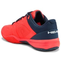 Head Revolt Pro 2.5 Junior Tennis Shoe (Fluorescent Orange/Navy) 4 Head Revolt Pro 2.5 Junior Tennis Shoe (Fluorescent Orange/Navy) -Racquet Equipment Store 282158 275019 Revolt Pro 2 5 Junior NRDB NRDB 3