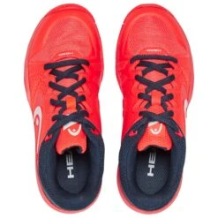 Head Revolt Pro 2.5 Junior Tennis Shoe (Fluorescent Orange/Navy) 5 Head Revolt Pro 2.5 Junior Tennis Shoe (Fluorescent Orange/Navy) -Racquet Equipment Store 282160 275019 Revolt Pro 2 5 Junior NRDB NRDB 4