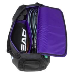 Head R-PET Gravity Duffel Sport Racquet Bag (Black) -Racquet Equipment Store 283202 Gravity Sport Bag 5