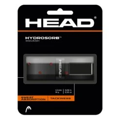 Head Hydrosorb Squash Replacement Grip (Black)