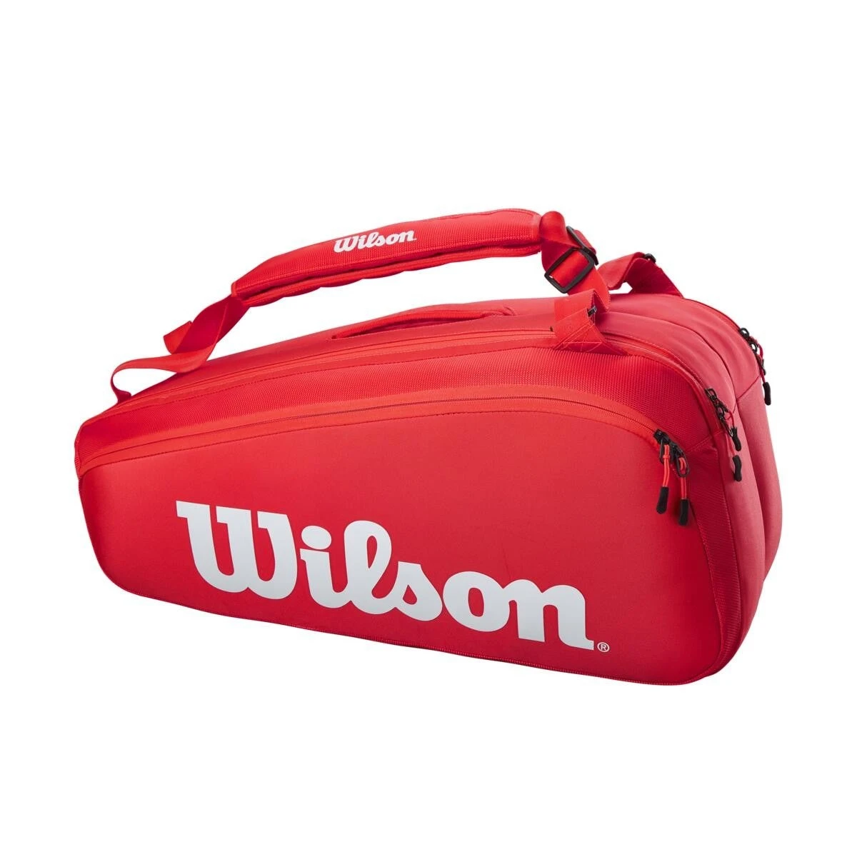 Wilson Super Tour 9 Pack Racquet Bag (Red) Wilson Super Tour 9 Pack Racquet Bag (Red) -Racquet Equipment Store 46a0ba0fa9b0c5c8b5413a16f0528c84b433e01b WR8010501 1 SUPER TOUR 9PK RD new