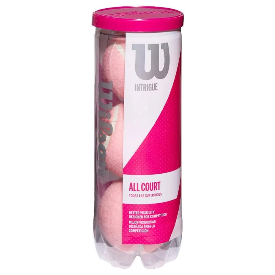 Wilson Intrigue All Court Pink Tennis Balls - 12 Can Case Wilson Intrigue All Court Pink Tennis Balls - 12 Can Case -Racquet Equipment Store 51RDd dP8tL. AC SL1001