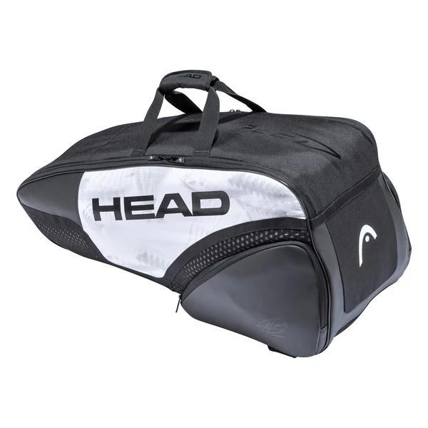 Head Djokovic Combi 6 Pack Racquet Bag (White/Black) Head Djokovic Combi 6 Pack Racquet Bag (White/Black) -Racquet Equipment Store 600 a9c472c3 93dd 4b39 8c3d 799fad0875d9