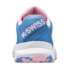 K-Swiss Court Express OMNI Junior Tennis Shoe (Blue/Pink/White) -Racquet Equipment Store 86609 454.03
