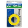 Yonex Super Grap Overgrip 3 Pack (Yellow) 1 Yonex Super Grap Overgrip 3 Pack (Yellow) -Racquet Equipment Store AC102Yellow
