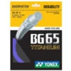 Yonex BG 65Ti Badminton String (Blue) -Racquet Equipment Store BG65TIBlue