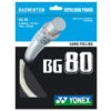 Yonex BG 80 Badminton String (White) 2 Yonex BG 80 Badminton String (White) -Racquet Equipment Store BG80White 19100183 d662 4373 b1d3 8ae82b0298b9
