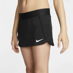Nike Girl's Court Skirt (Black/White) 5 Nike Girl's Court Skirt (Black/White) -Racquet Equipment Store BV7391 010 PHSBM001 1000