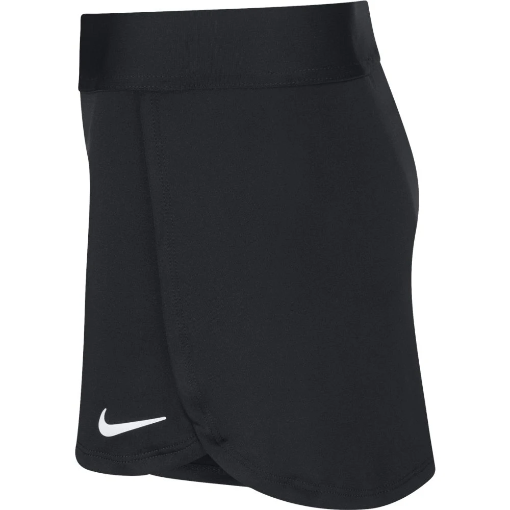 Nike Girl's Court Skirt (Black/White) Nike Girl's Court Skirt (Black/White) -Racquet Equipment Store BV7391 010 PHSLH000 1000
