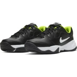 Nike Court Lite 2 Junior Tennis Shoe (Black/White) 4 Nike Court Lite 2 Junior Tennis Shoe (Black/White) -Racquet Equipment Store CD0440 007 PHCFH001 1000