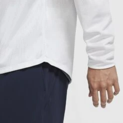 Nike Men's Court Challenger Long Sleeve Top (White/Black) -Racquet Equipment Store CK9822 100 PHSYM002 1000