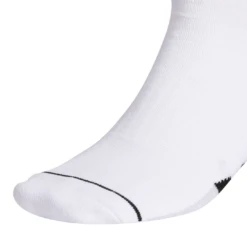 Adidas Men's Cushioned Crew Socks (White) -Racquet Equipment Store CL5688 HDW photo detail 2 white