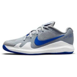 Nike Vapor Pro Junior Tennis Shoe (Grey/White) -Racquet Equipment Store CV0863 033 PHSLH000 3144