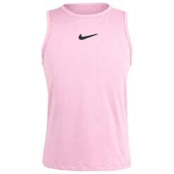 Nike Girls' Dri-FIT Victory Tank (Regal Pink/Black) -Racquet Equipment Store CV7573 695