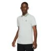 Nike Men's Slam Slim Polo (White/Steam) -Racquet Equipment Store CV7876 102 PHSFM001 3144