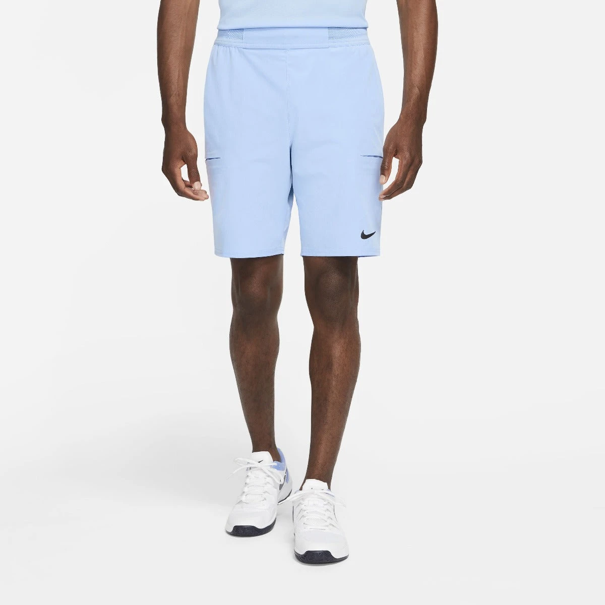 Nike Men's Dri-FIT Advantage 9-Inch Shorts (Aluminum/Black) Nike Men's Dri-FIT Advantage 9-Inch Shorts (Aluminum/Black) -Racquet Equipment Store CW5944 468 PHSFM001 3144