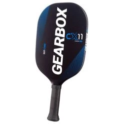 Gearbox CX11Q Quad Power Pickleball Paddle (Blue) (8.5 Oz.) -Racquet Equipment Store CX11QPB1
