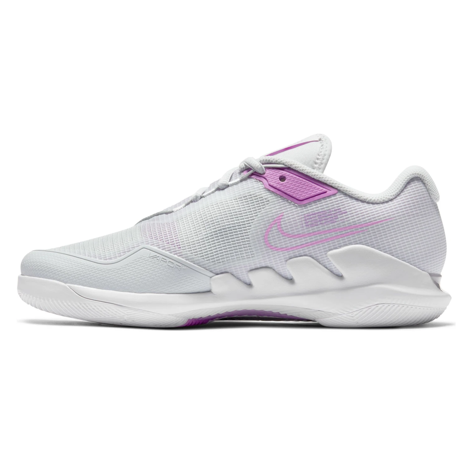 Nike Air Zoom Vapor Pro Women's Tennis Shoe (Light Grey/Fuchsia/White) Nike Air Zoom Vapor Pro Women's Tennis Shoe (Light Grey/Fuchsia/White) -Racquet Equipment Store CZ0222 008 PHSLH001 3144