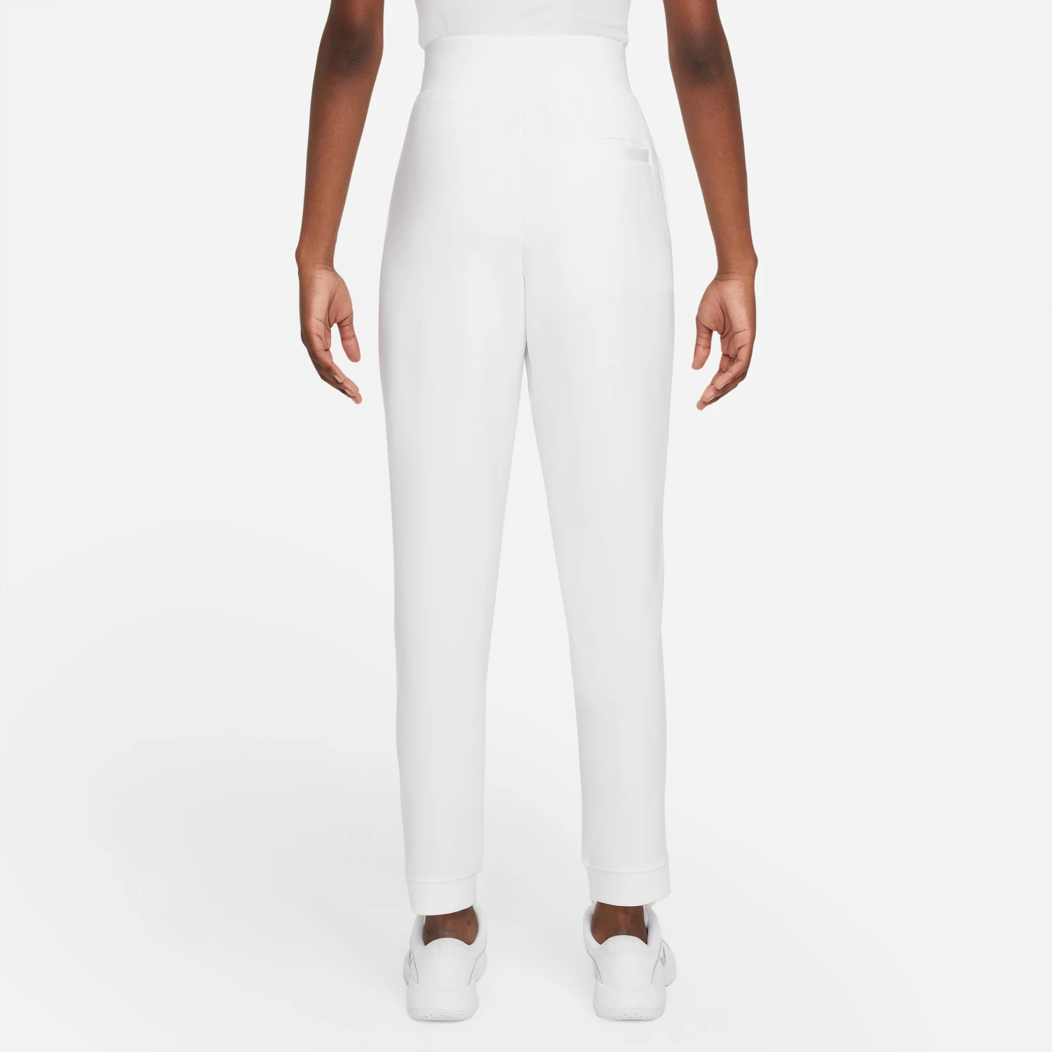 Nike Women's Dri-FIT Heritage Knit Pants (White) Nike Women's Dri-FIT Heritage Knit Pants (White) -Racquet Equipment Store DA4722 100 PHSBM001 3144
