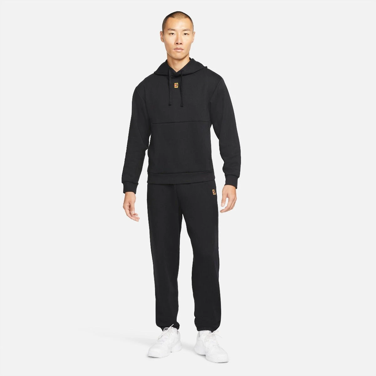Nike Men's Fleece Heritage Tennis Hoodie (Black) Nike Men's Fleece Heritage Tennis Hoodie (Black) -Racquet Equipment Store DA5711 010 PHSYM003 3144
