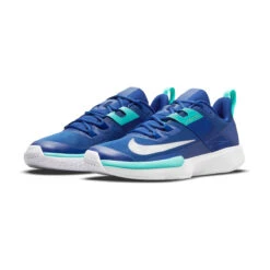 Nike Vapor Lite Men's Tennis Shoe (Blue/Turquoise/Orange/White) 7 Nike Vapor Lite Men's Tennis Shoe (Blue/Turquoise/Orange/White) -Racquet Equipment Store DC3432 414 PHCFH001 3144