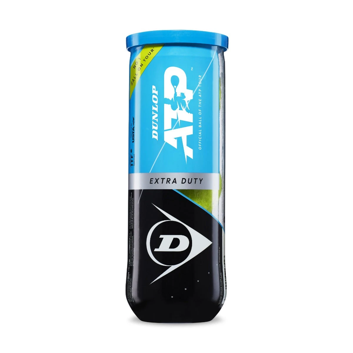Dunlop ATP Extra Duty Tennis Balls Dunlop ATP Extra Duty Tennis Balls -Racquet Equipment Store DT19 601345 ATPEXTRADUTY 3PET 01