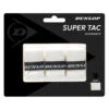 Dunlop Super Tac Overgrip 3 Pack (White) 2 Dunlop Super Tac Overgrip 3 Pack (White) -Racquet Equipment Store DT19 SuperTac 3pcs Packaging 145mmx120mm outlines