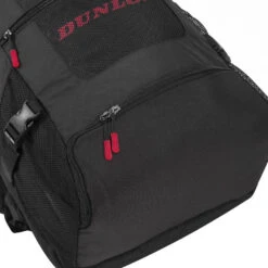 Dunlop SX Casual Sport Long Backpack Racquet Bag (Black/Red) -Racquet Equipment Store DT20 10295390 CASUAL SPORTY LONG BACKPACK BLK RED 7