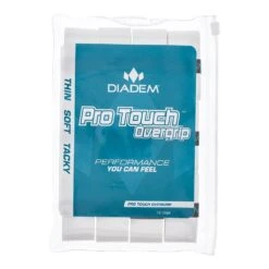 Diadem Pro Touch Overgrip 12 Pack (White)