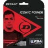 Dunlop Iconic Power 18 Squash String (Grey) -Racquet Equipment Store DunlopPSA StringPackaging IconicPower18g