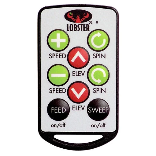 Lobster The Pickle 2 Pickleball Ball Machine + Elite 10 Function Remote Lobster The Pickle 2 Pickleball Ball Machine + Elite 10 Function Remote -Racquet Equipment Store EL24 Elite10 remote