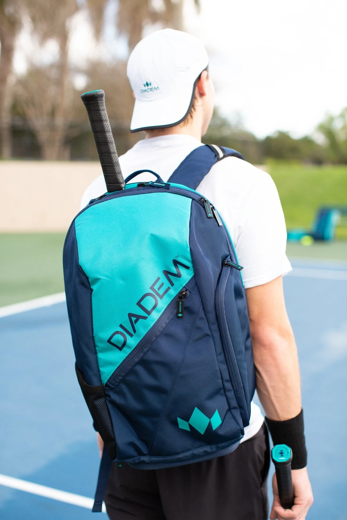 Diadem Elevate Tour Backpack Racquet Bag (Teal/Navy) Diadem Elevate Tour Backpack Racquet Bag (Teal/Navy) -Racquet Equipment Store Elevate Backpack 1 1800x1800 c95abcfb 7d96 4b46 85cc 335378bee971