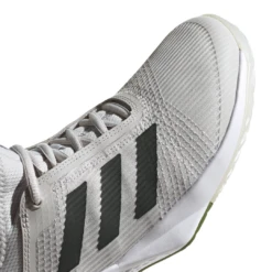 Adidas Adizero Club Junior Tennis Shoe (Grey/White/Green) 9 Adidas Adizero Club Junior Tennis Shoe (Grey/White/Green) -Racquet Equipment Store G26566 FTW photo detail 2 white
