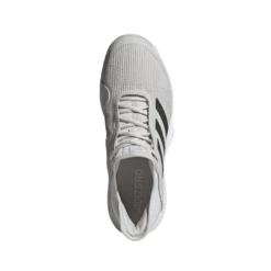 Adidas Adizero Club Junior Tennis Shoe (Grey/White/Green) 4 Adidas Adizero Club Junior Tennis Shoe (Grey/White/Green) -Racquet Equipment Store G26566 FTW photo top portrait white