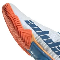 Adidas Barricade Men's Tennis Shoe (Blue/White/Orange) 9 Adidas Barricade Men's Tennis Shoe (Blue/White/Orange) -Racquet Equipment Store GW2963 9 FOOTWEAR Photography DetailView2 white