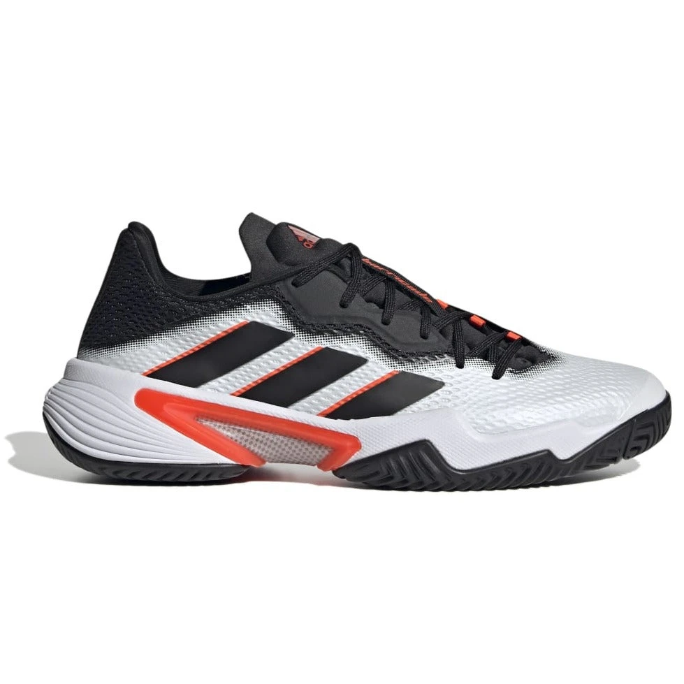 adidas Barricade Men's Tennis Shoe Adidas Barricade Men's Tennis Shoe -Racquet Equipment Store GW2964 1 FOOTWEAR Photography SideLateralCenterView white