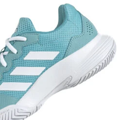Adidas GameCourt 2 Women's Tennis Shoe (Mint Ton/Cloud White) -Racquet Equipment Store GW6262 9