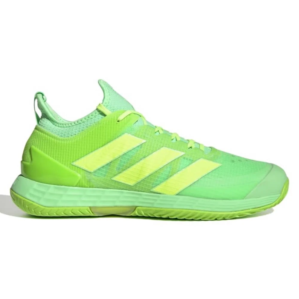 adidas Adizero Ubersonic 4 Men's Tennis Shoe (Beam Green/Signal Green) Adidas Adizero Ubersonic 4 Men's Tennis Shoe (Beam Green/Signal Green) -Racquet Equipment Store GW6793 1 FOOTWEAR Photography SideLateralCenterView white