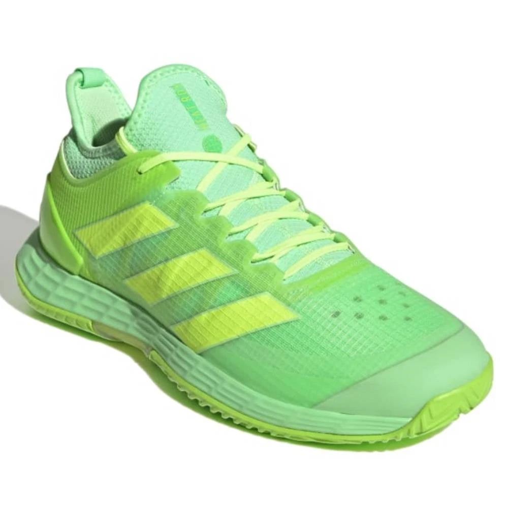 adidas Adizero Ubersonic 4 Men's Tennis Shoe (Beam Green/Signal Green) Adidas Adizero Ubersonic 4 Men's Tennis Shoe (Beam Green/Signal Green) -Racquet Equipment Store GW6793 6 FOOTWEAR Photography FrontLateralTopView white