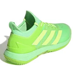 Adidas Adizero Ubersonic 4 Men's Tennis Shoe (Beam Green/Signal Green) 7 Adidas Adizero Ubersonic 4 Men's Tennis Shoe (Beam Green/Signal Green) -Racquet Equipment Store GW6793 7 FOOTWEAR Photography BackLateralTopView white