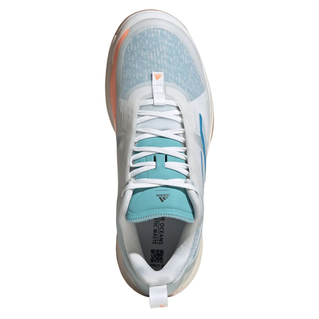 adidas Avacourt Parley Women's Tennis Shoe (Mint Ton/Cloud White) Adidas Avacourt Parley Women's Tennis Shoe (Mint Ton/Cloud White) -Racquet Equipment Store GX6333 3