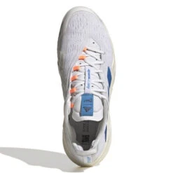 Adidas Barricade Parley Men's Tennis Shoe (White/Blue) 7 Adidas Barricade Parley Men's Tennis Shoe (White/Blue) -Racquet Equipment Store GY4017 2 FOOTWEAR Photography TopPortraitView white aa310a38 0adb 4b44 a3b6 82821260dd18