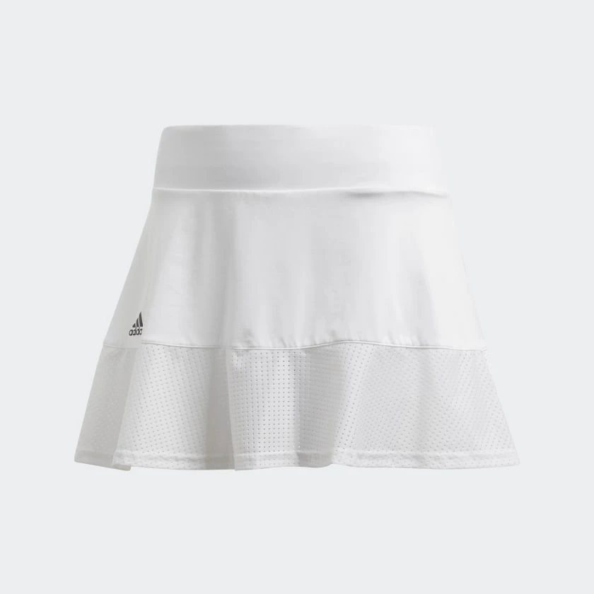 adidas Women's HEAT.RDY Match Skirt (White) Adidas Women's HEAT.RDY Match Skirt (White) -Racquet Equipment Store Gameset Match Skort White FK0555 01 laydown
