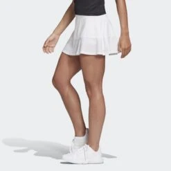 Adidas Women's HEAT.RDY Match Skirt (White) 6 Adidas Women's HEAT.RDY Match Skirt (White) -Racquet Equipment Store Gameset Match Skort White FK0555 22 model