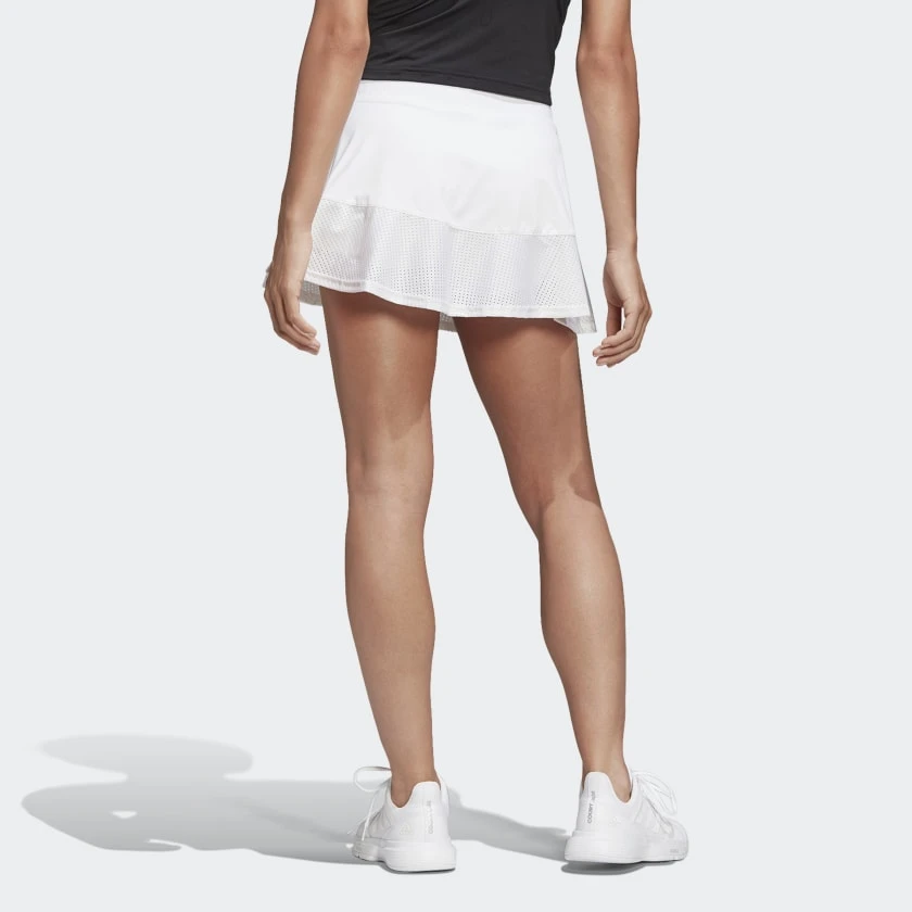 adidas Women's HEAT.RDY Match Skirt (White) Adidas Women's HEAT.RDY Match Skirt (White) -Racquet Equipment Store Gameset Match Skort White FK0555 23 hover model