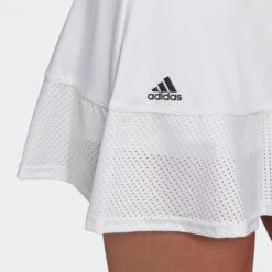 Adidas Women's HEAT.RDY Match Skirt (White) 9 Adidas Women's HEAT.RDY Match Skirt (White) -Racquet Equipment Store Gameset Match Skort White FK0555 42 detail