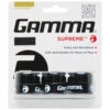 Gamma Supreme Overgrip 3 Pack (Black) -Racquet Equipment Store Gamma Supreme Overgrips 3 Pack black